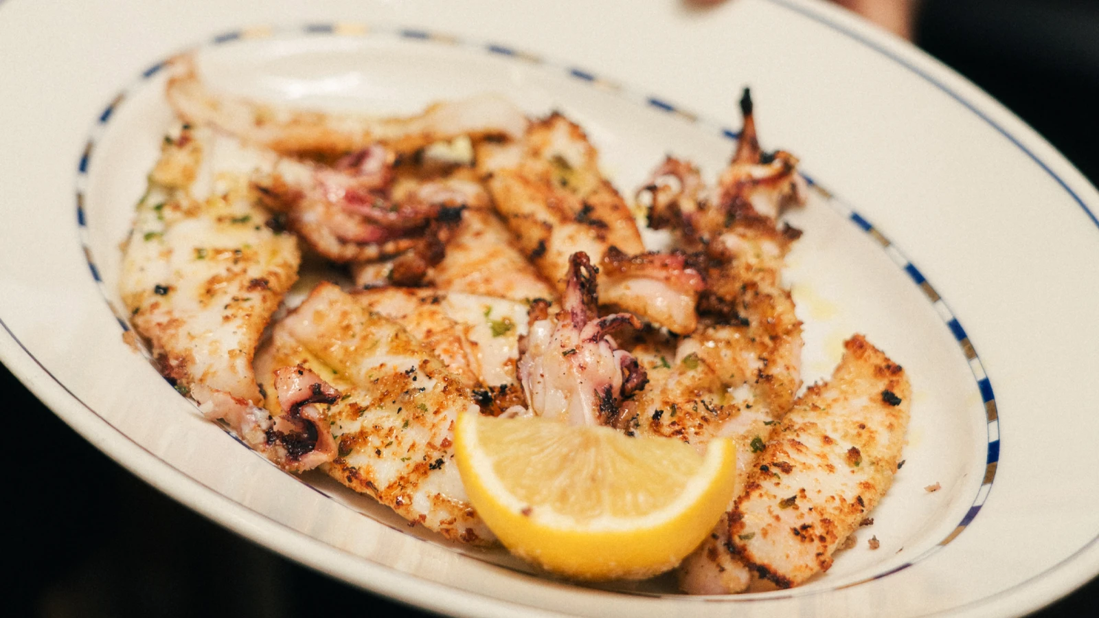 Grigliata di pesce dell'Adriatico Ristorante Rodrigo Bologna